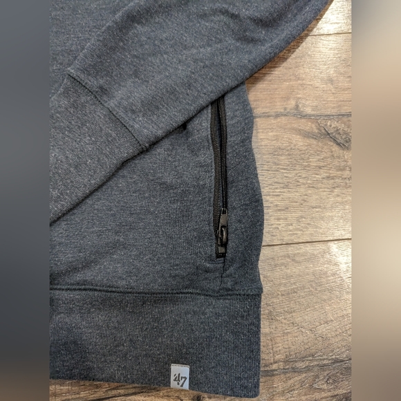 Detroit Tigers Medium Ladies Women's Soft Stretchy Hoodie Lightweight 47 Brand - Picture 6 of 8